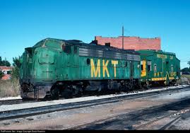 Mkt F Missouri Kansas Texas Railroad Katy Emd F7 B At Denison Texas By David Hawkins Railroad Photography Train Pictures Railroad History