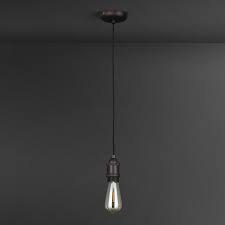 What kind of light cover for a bathroom? Pendant Bronze Effect Ceiling Light Diy At B Q