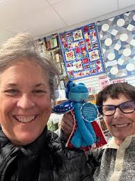 We found Hopper Baba and the Magic Carpet, at Affinity for quilts, White  Bear Lake.
