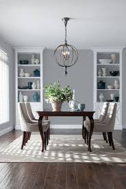 You Don T Need Dramatically Different Shades To Create A Contrast Here Gray Walls Create A Backdrop Dining Room Colors Dining Room Paint Dining Room Remodel