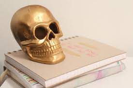 Apartment Room Gold Skull Laurdiy Apartment Room College Decor Room Diy
