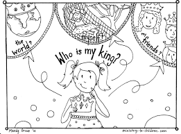 Was he really born on christmas day? Gospel Coloring Pages Who Is My King