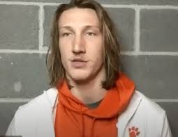 Trevor Lawrence Virginia Tech Post-Game