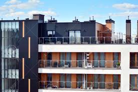 Designed by architects mihail vinogradov and viktor kramarenko, the building can seat about 2,000 readers and features a spectacular 500 seat conference hall. European Modern Residential Architecture Fragment Of A Modern Stock Photo Picture And Royalty Free Image Image 120132740