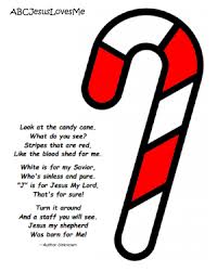 This printable is a beautiful way to share the poem about jesus with others. Candy Canes And Christmas Abcjesuslovesme
