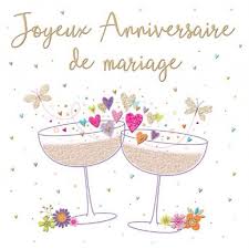 À vous d'y apporter votre touche personnelle. Carte De Souhait Joyeux Anniversaire De Mariage Coupes Boutique Amandine