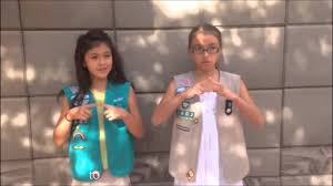 This wont scare you even if you do this too much! Girl Scout Promise In Sign Language Youtube