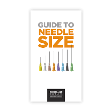 guide to needle size and dead space leaflet