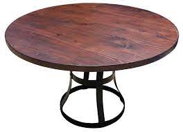 West elm's emmerson dining table is made of solid reclaimed pine and has a natural finish that gives it a true farmhouse feel. Detroit Dining Table In Reclaimed Wood And Metal Mortise Tenon