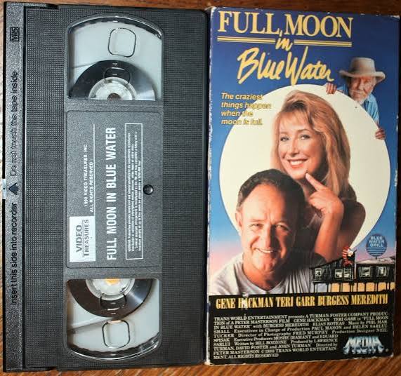FULL MOON IN BLUE WATER (vhs) Gene Hackman, Teri Garr, Burgess Meredith. VG  Rare | eBay