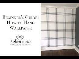 Hanging Wallper Is Easy I Promise Anyone Can Do It Check Out My Beginner Guide How To Hang Wallpaper To Give You The How To Hang Wallpaper Wallpaper Hanging