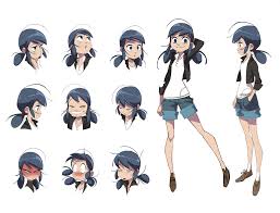 Check Out This Marinette Expression Sheet Concept Art Can You Recognize Some Of These Expression In Character Design Disney Expressions Anime Character Design