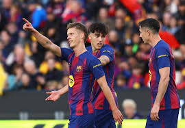 Olmo scores twice as Barca fight back to beat Alaves 3-1