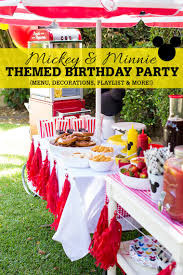 Party decorations were all in dreamy pastels, with light pink and yellow balloons adorning the space. Twin S Mickey Minnie Mouse Themed Birthday Party Freutcake