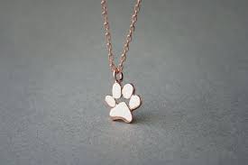 Small Paw Print Necklace Paw Necklace Dog Paw Cat Paw Etsy In 2021 Paw Print Necklace Paw Necklaces Paw Jewelry