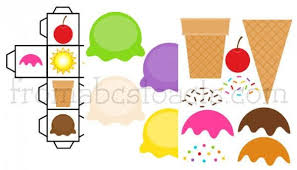 Printable Summer Build An Ice Cream Cone Game Ice Cream Party Theme Ice Cream Party Games Ice Cream Games