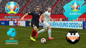 90'+4' second half ends, 1. Pes 6 Firebird Euro 2020 And U21 Patch Kazemario Evolution