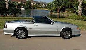 Silver 1988 Mustang Asc Mclaren Convertible Mustang Mustang Convertible Convertible