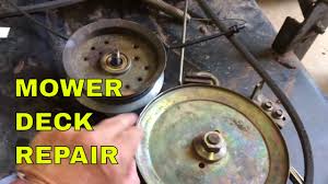 Scotts s1642, s1742, s2046 replacement parts. Scotts And John Deere Mower Deck Repair Youtube