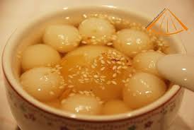 Traditional Vietnamese Rice Balls Sweet Soup Food Che Troi Nuoc Sweet Soup Food Khmer Food