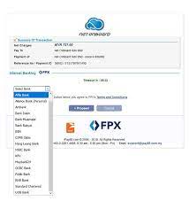 What are the credit / debit card participating banks? Fpx And Win Tech Netonboard Com