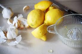 Image result for lemon and garlic cloves images