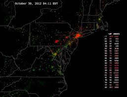 The internet outages map leverages aggregated network telemetry data from thousandeyes' global sensor network to detect network outage events taking place across isp, public cloud and edge service networks like cdns, dns and secaas. Tracking Internet Outages In Sandy S Wake Ieee Spectrum