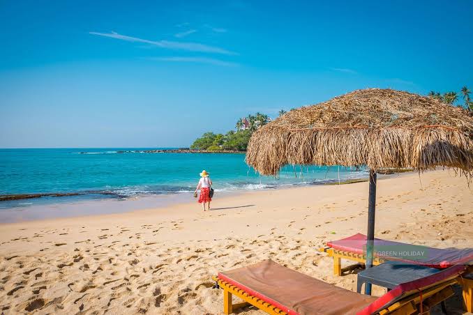 Bentota Beach 5km golden sand Indian Ocean west coast finest beach Sri Lanka resort swimming water sports