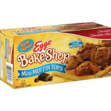 To make sure you are viewing the most accurate nutrition information possible, select a serving size that best represents the actual amount that you are eating. Eggo Bake Shop Muffin Tops Mini Chocolate Chocolate Chip Compra Selectos