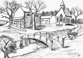 Maybe you would like to learn more about one of these? Drawing Scenery Beautiful Pencil Drawings Landscape Sketch