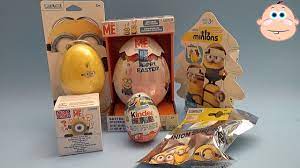 M M Minions Surprise Egg And Blind Bag Opening Party Youtube
