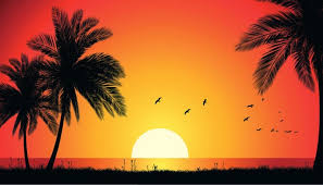 #9 gambar mewarna pemandangan di tepi sungai. Pemandangan Di Tepi Pantai Pada Waktu Senja