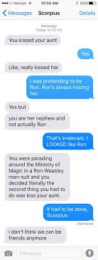 Forget the hassle of finding the perfect font from a list of fonts or finding a particular style online just to use it on a single post. If The Characters From Harry Potter And The Cursed Child Could Text Harry Potter Texts Harry Potter Cursed Child Harry Potter Universal