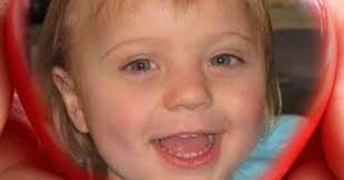 This beautiful two-year-old girl has died