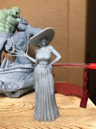 Lady dimitrescu wip base body. 3d Printable Lady Dimitrescu Resident Evil Village Tall Vampire Mother By Printed Obsession
