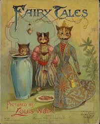 Louis wain's most popular book is louis wain's cats. Fairy Tales Fairy Book Book Cover Art Vintage Fairies