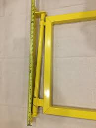 Black And Yellow Storage Bins Costco Self Closing Gravity Swing Safety Gates W S Safety Metal Working Projects Welding Projects Metal Projects