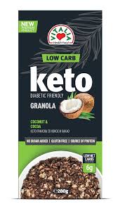 Member recipes for diabetic granola bar. Keto Granola With Coconut Cocoa Vitalia Healthy Food