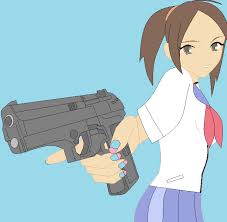 Maybe you would like to learn more about one of these? Hisako Holding A Gun By Angelbeatshisako050 On Deviantart
