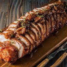 What to cook for dinner tonight? Citrus Brined Pork Roast With Fig Mostarda Recipe Traeger Grills