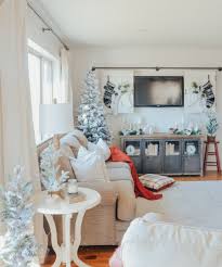 Does your living room need an update? Cozy Christmas Living Room Tour