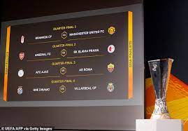 Europa League Draw Live Quarter Final And Semi Final Updates As Arsenal And Man United Await Fate Aktuelle Boulevard Nachrichten Und Fotogalerien Zu Stars Sternchen
