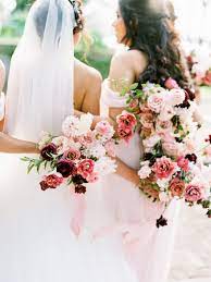 Colorful Australia Spring Wedding At Point Piper The Mint In Sydney Red Wedding Flowers Blush Wedding Flowers Bridesmaid Bouquet