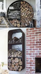 This log holder holds approximately 30 logs. 15 Fabulous Firewood Rack Storage Ideas A Piece Of Rainbow