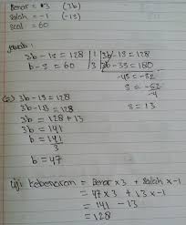 Budi Mengerjakan 60 Soal Ujian Setiap Jawaban Benar Bernilai 3 Dan Salah Bernilai 1 Jika Budi Brainly Co Id