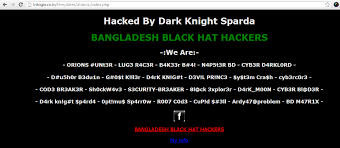 86 Indian Websites Hacked By Bangladeshi Black Hat Hackers