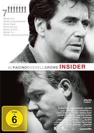 Insider : Pacino, Al, Crowe, Russell, Plummer, Christopher, Venora, Diane,  Mann, Michael: Amazon.nl: DVD & Blu-ray