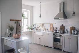 Traditional grey and white kitchen. A Bigger And Brighter Kitchen An Ikea Makeover By Our Food Stories