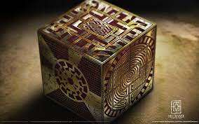 These boxes are handmade replicas of the lament configuration from the movie hellraiser. Ref Jacob Kanon S Box Arc 3 Chap 10 Surface Art Art From The Awesomely Talented Steelgohst Deviantart Puzzle Box Hellraiser Fantasy Props
