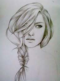 Drawing Hair Is So Hard Sketches Drawings Portrait Drawing
